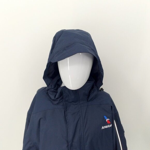 American Airlines 3M Thinsulate Hooded Jacket XL - Picture 3 of 12